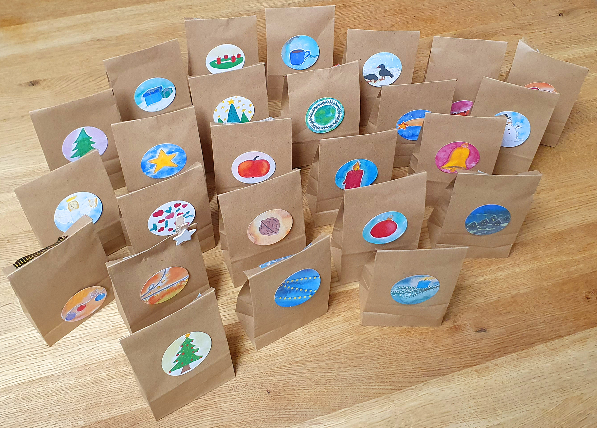 Rätsel-Geschichten für selbstgemachte Adventskalender